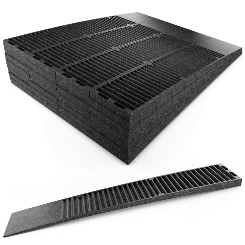 PHYXOLOGY SUPPLY Pro-Grade Composite Shims for Heavy Duty Leveling. 24 pk 7.75 Inch, Never Rot, Easy Snap, Level Wedges. Water, Weather Resistant for Toilets, Doors, Windows, Sheds. Support Appliances and Furniture - Image 1